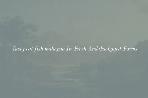 Tasty cat fish malaysia In Fresh And Packaged Forms