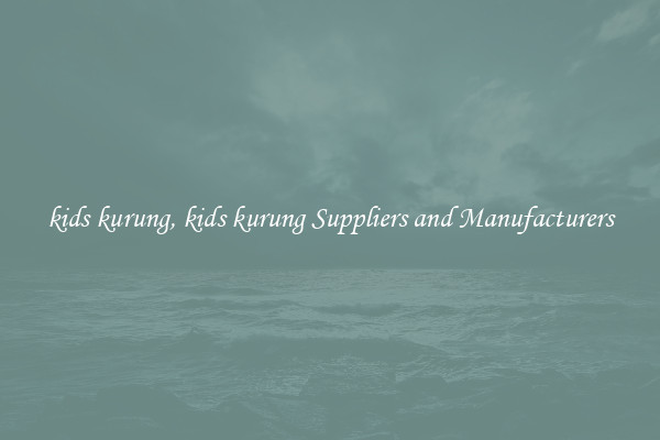 kids kurung, kids kurung Suppliers and Manufacturers