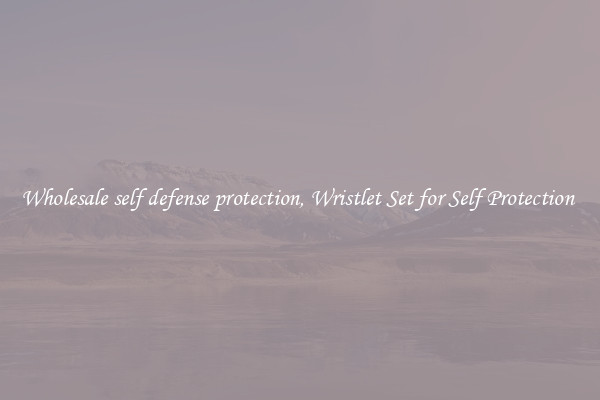 Wholesale self defense protection, Wristlet Set for Self Protection 