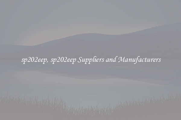 sp202eep, sp202eep Suppliers and Manufacturers