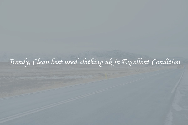 Trendy, Clean best used clothing uk in Excellent Condition